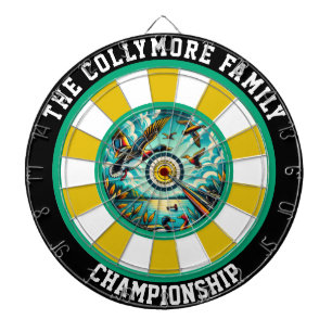 Hunter's Ducks Vliegende Muur Kunst Dartbord