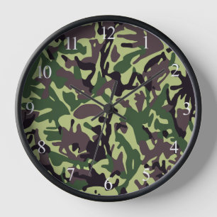 Hunters Green Camo Pattern