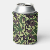 Hunters Green Camo Pattern Blikjeskoeler (Blikje Achterkant)