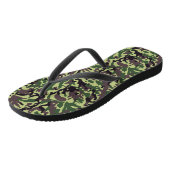 Hunters Green Camo Pattern Teenslippers (Schuin)