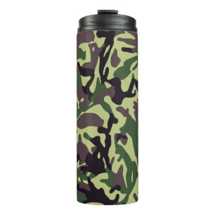 Hunters Green Camo Pattern Thermosbeker