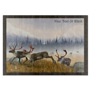 Hunters in the Mist (Cariou) Snijplank