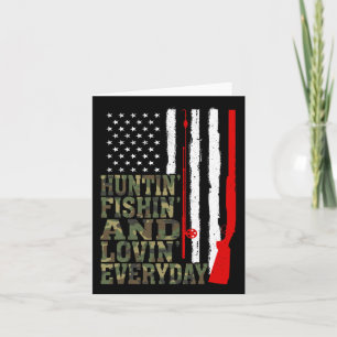 Huntin' Fishin' en Lovin' dagelijkse jacht vissen Kaart