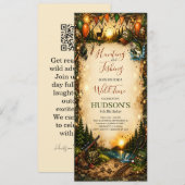 Hunting and Fishing Camo Boy birthday Invitation (Devant / Derrière)