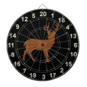Hunting Buck Standing Dart Board 4 Dartbord (Voorkant)
