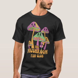 Hunting Cottcore The Mushroom Fan Club Fungi T-shirt