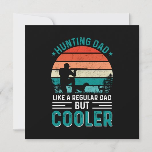 Hunting Dad Kaart (Voorkant)