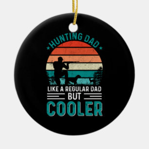Hunting Dad Keramisch Ornament