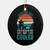 Hunting Dad Keramisch Ornament (Links)