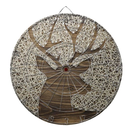 Hunting Deer Dart Board Dartbord (Voorkant)
