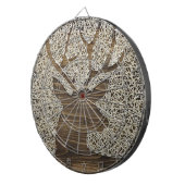 Hunting Deer Dart Board Dartbord (Voorkant Rechts)