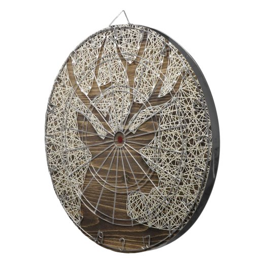 Hunting Deer Dart Board Dartbord (Voorkant Rechts)