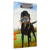 Hunting Dog Painting Klembord (Rechts)