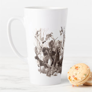 Hunting dogs, Pistolen honden, Hunting-seizoen T-S Latte Mok