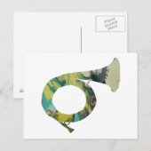 Hunting Horn Briefkaart (Voorkant / Achterkant)