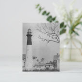 Hunting Island Lighthouse Briefkaart (Staand voorkant)