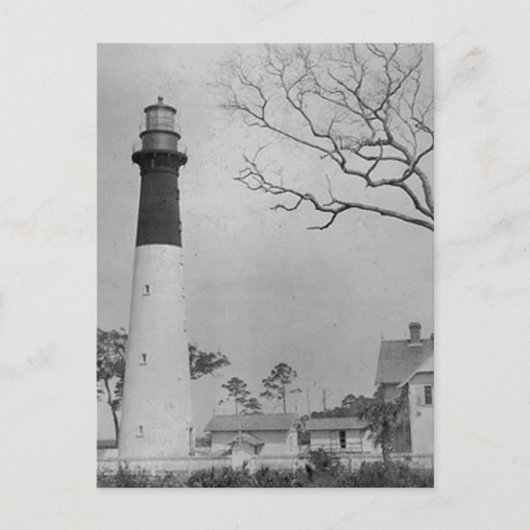 Hunting Island Lighthouse Briefkaart (Voorkant)