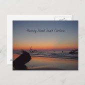 Hunting Island Sunrise Briefkaart (Voorkant / Achterkant)