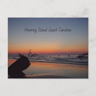 Hunting Island Sunrise Briefkaart
