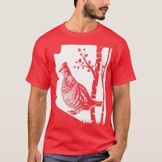 Hunting Partridge Grouse (21) T-shirt