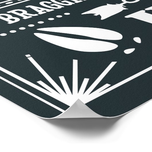 Hunting Rules List Custom Background Poster (Coin)