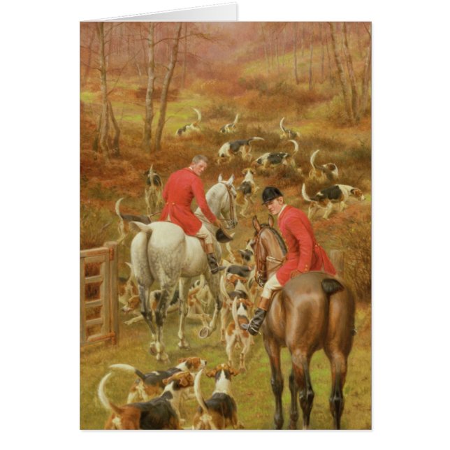 Hunting Scene, 1906 (Voorkant)