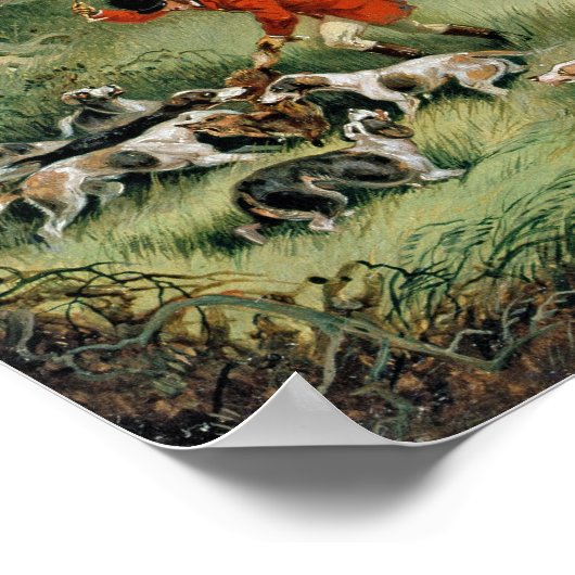 Hunting Scene 2 Poster (Hoek)