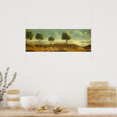 Hunting Scene & Harbour - Amerikaans Poster voor f (Keuken)