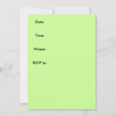 Hunting Season Duck Invitation Kaart (Achterkant)