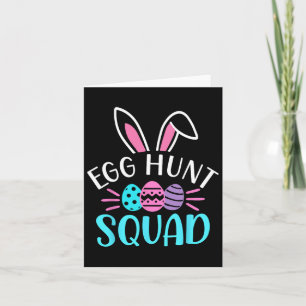 Hunting Season Funny Easter D Shirt Hunt Squad Kaart
