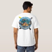 Hunting Shipwrecks T-shirt (Achterkant volledig)