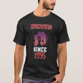 Hunting since 1995 t-shirt (Voorkant)