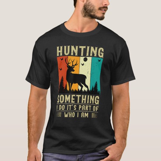 Hunting Something Quote T-shirt (Voorkant)