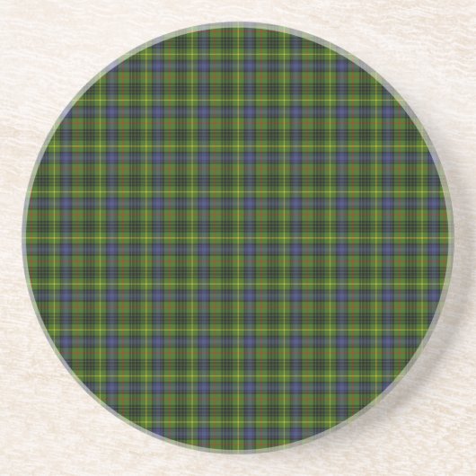 Hunting Stewart Tartan Zandsteen Onderzetter (Voorkant)