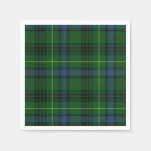 Hunting Stuart Scottish Tartan Servet
