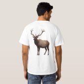 Hunting T-shirt with funny quote (Dos entier)