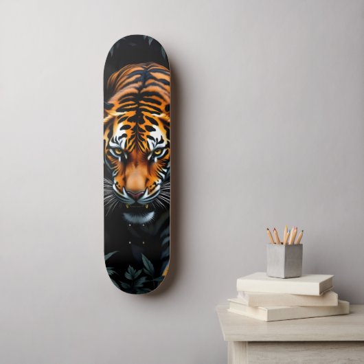 Hunting Tiger Skateboard (Art mural)