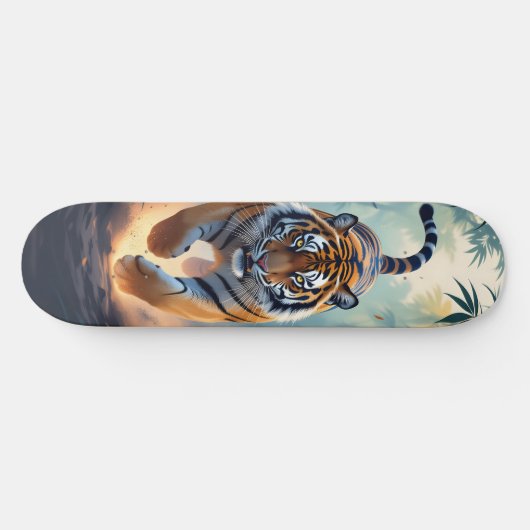 Hunting Tiger Skateboard (Horz)