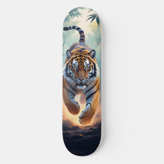 Hunting Tiger Skateboard (Recto)