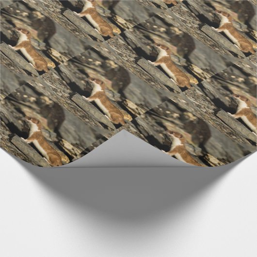 Hunting Weasel Cadeaupapier (Hoek)