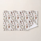 Hunting Wildlife Outdoorsman Theme (Serviette à main)