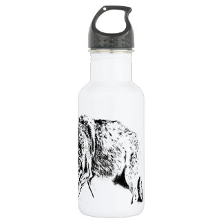 Hunting Wolf Waterfles