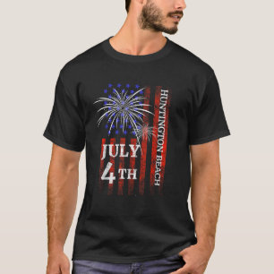Huntington Beach 4 juli Onafhankelijkheidsdag T-shirt