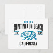 Huntington Beach Briefkaart (Voorkant / Achterkant)