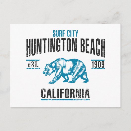 Huntington Beach Briefkaart (Voorkant)