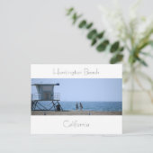Huntington Beach Briefkaart (Staand voorkant)