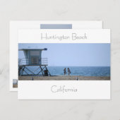 Huntington Beach Briefkaart (Voorkant / Achterkant)