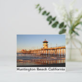 Huntington Beach California Briefkaart (Staand voorkant)