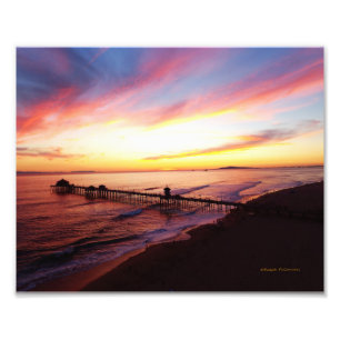 Huntington Beach California Foto Afdruk