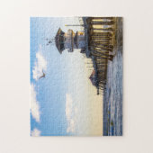 Huntington Beach California. Legpuzzel (Verticaal)